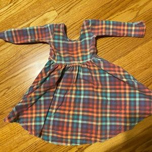 Alice & Ames 3T rainbow twirl dress